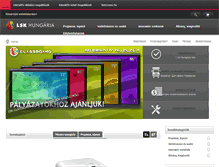 Tablet Screenshot of lsk.hu